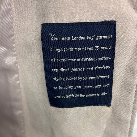 London Fog Women's Beige Trench Coat - Picture 5 of 15